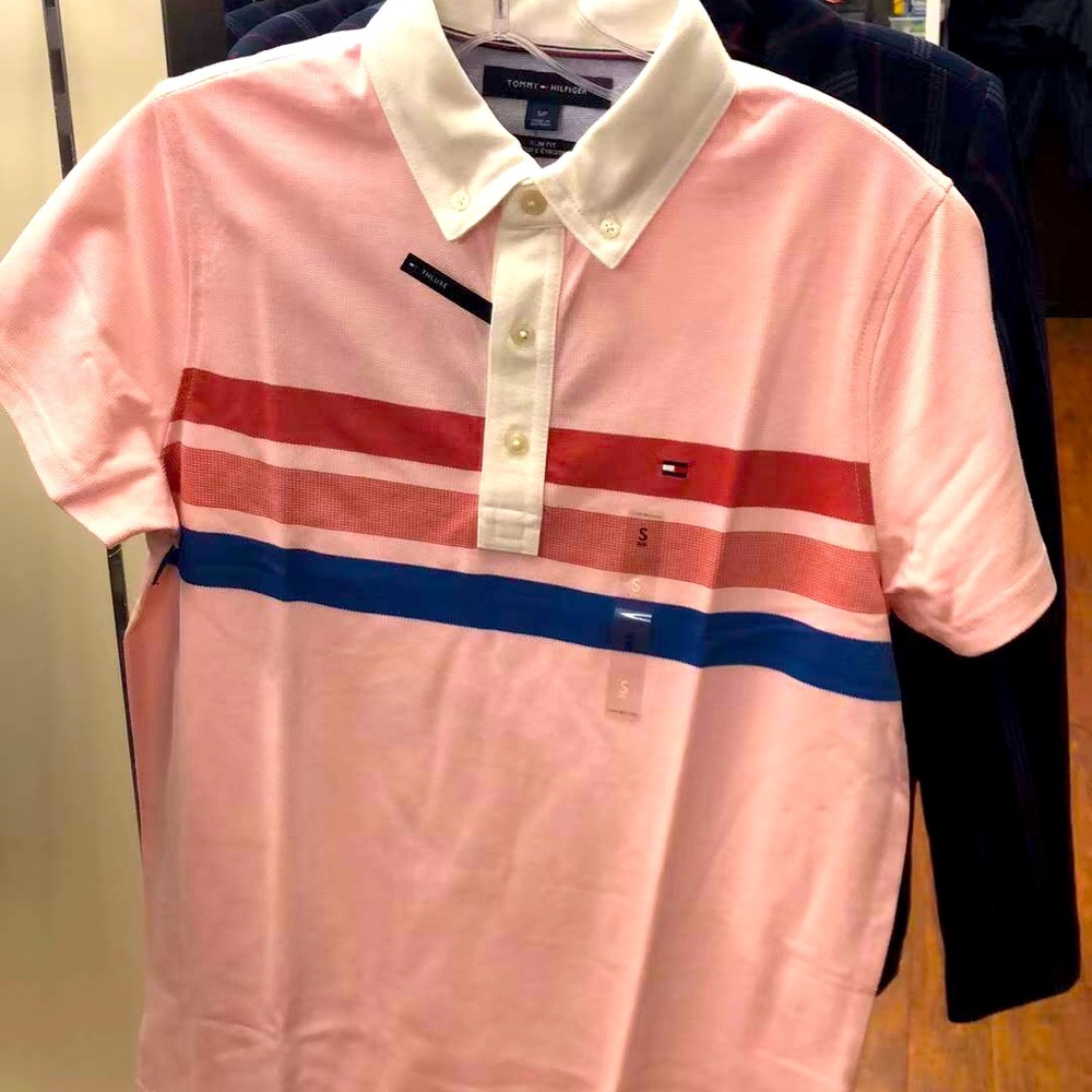 Pink polos shirt